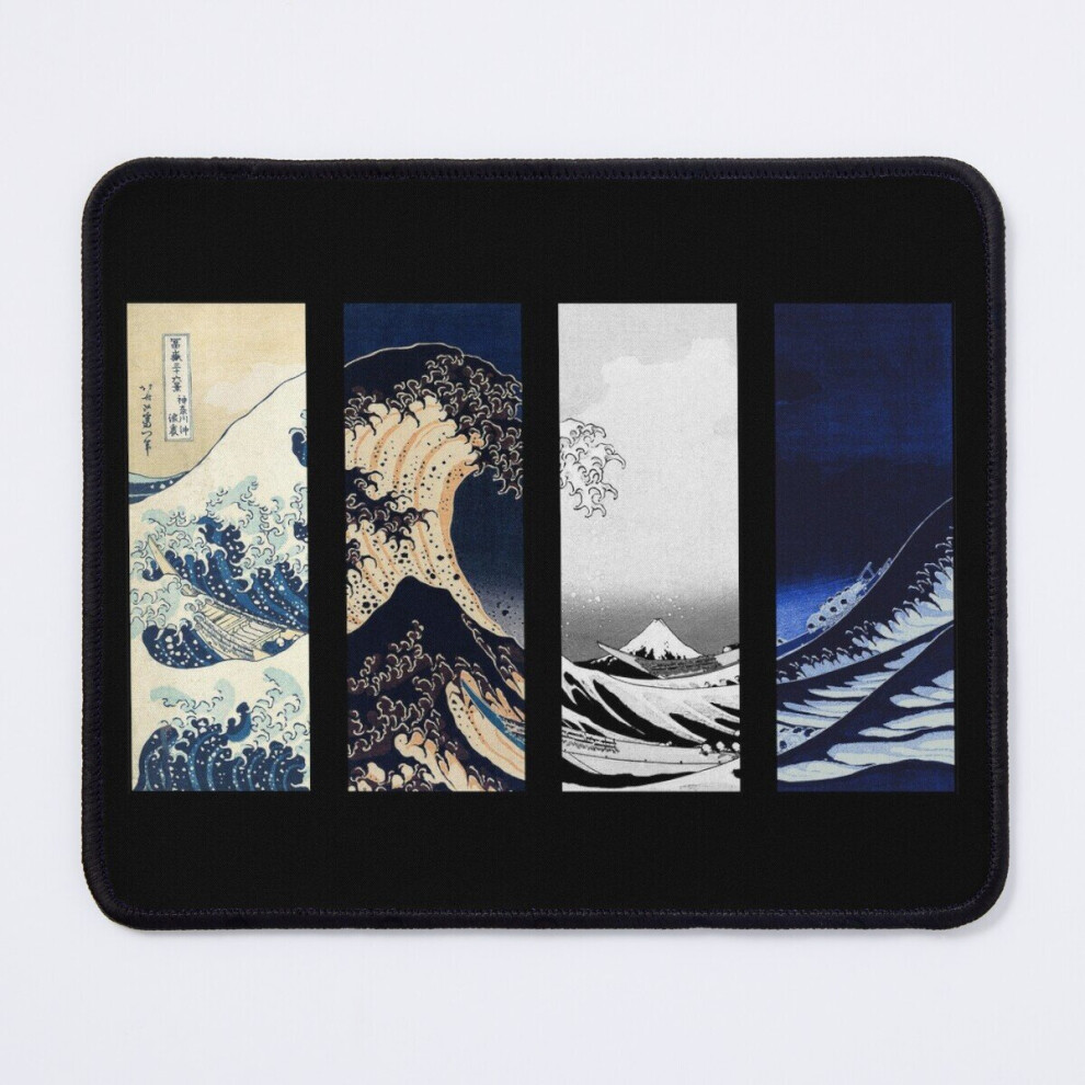 Mouse Pad Great Wave Off Kanagawa Color Glitch 11.8 X 9.8 Inch Computer Mat Gaming Office Mousepad 7802738124798