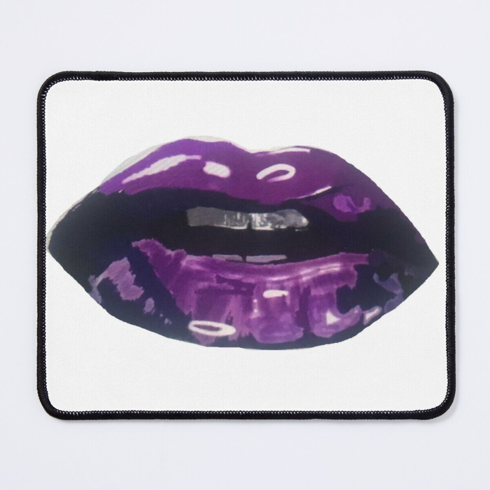 Mouse Pad Kiss 11.8 X 9.8 Inch Computer Mat Gaming Office Mousepad Purple 7802738205015