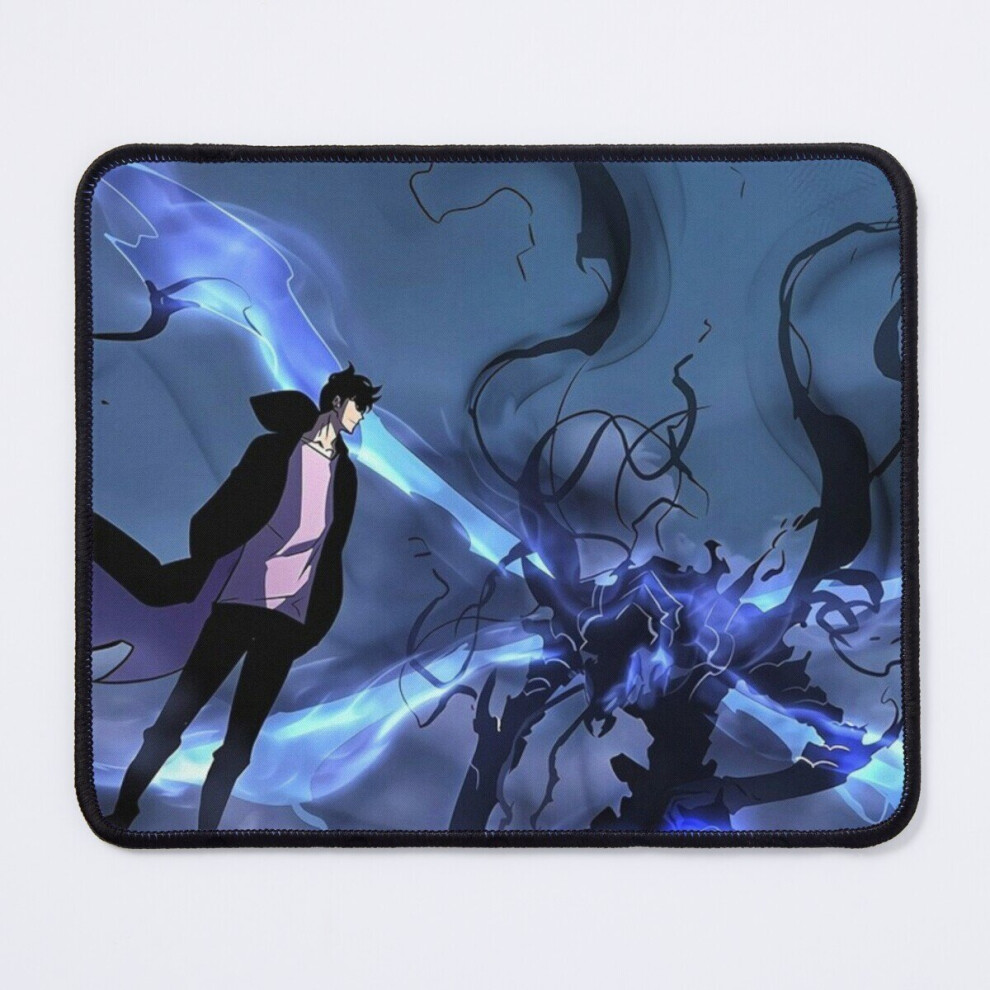Mouse Pad Solo Levelin Sung Jin Woo And Beru 11.8 X 9.8 Inch Computer Mat Gaming Office Mousepad 7802738153217