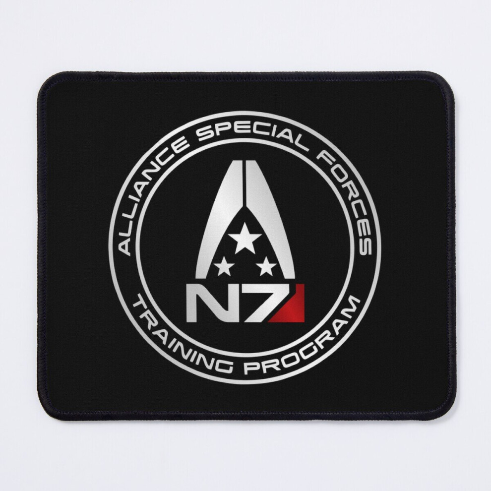 Mouse Pad Mass Effect N7 - Logo 11.8 X 9.8 Inch Computer Mat Gaming Office Mousepad 7802738162387