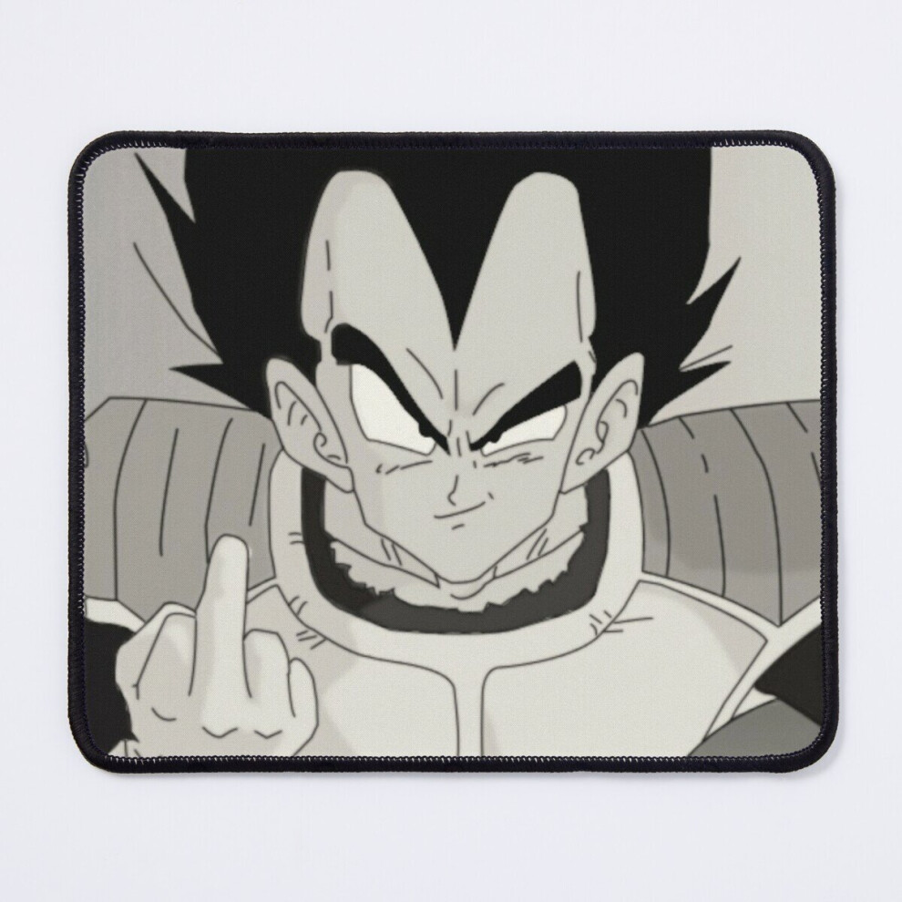 Mouse Pad Vegeta Raising Middle Finger 11.8 X 9.8 Inch Computer Mat Gaming Office Mousepad 7802738137385