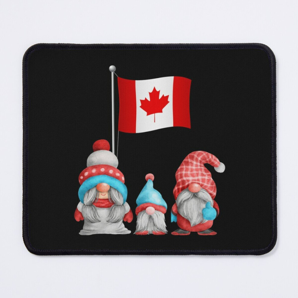 Mouse Pad Winter Gnomes With A Canada Flag! 11.8 X 9.8 Inch Computer Mat Gaming Office Mousepad 7802738205329