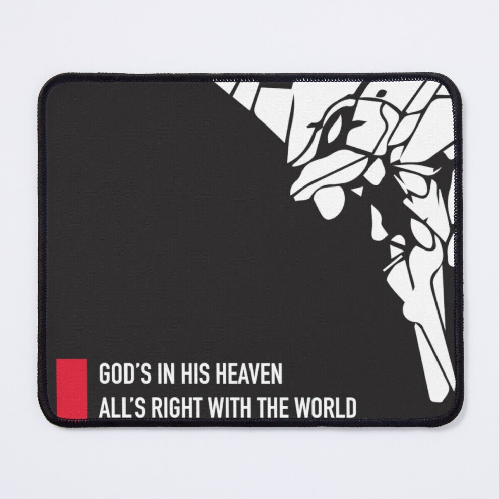 Mouse Pad Evangelion 11.8 X 9.8 Inch Computer Mat Gaming Office Mousepad 7802738154610