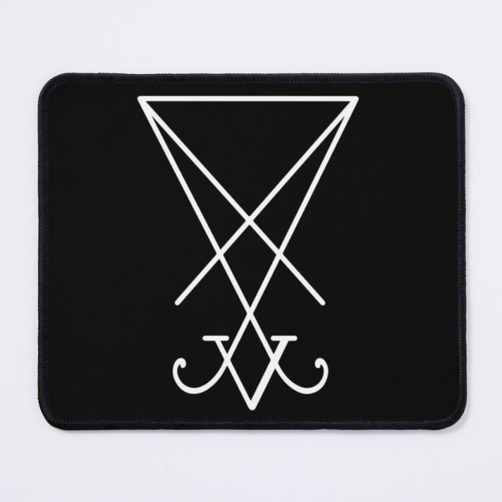 Mouse Pad Sigil Of Lucifer 11.8 X 9.8 Inch Computer Mat Gaming Office Mousepad 7802738152395