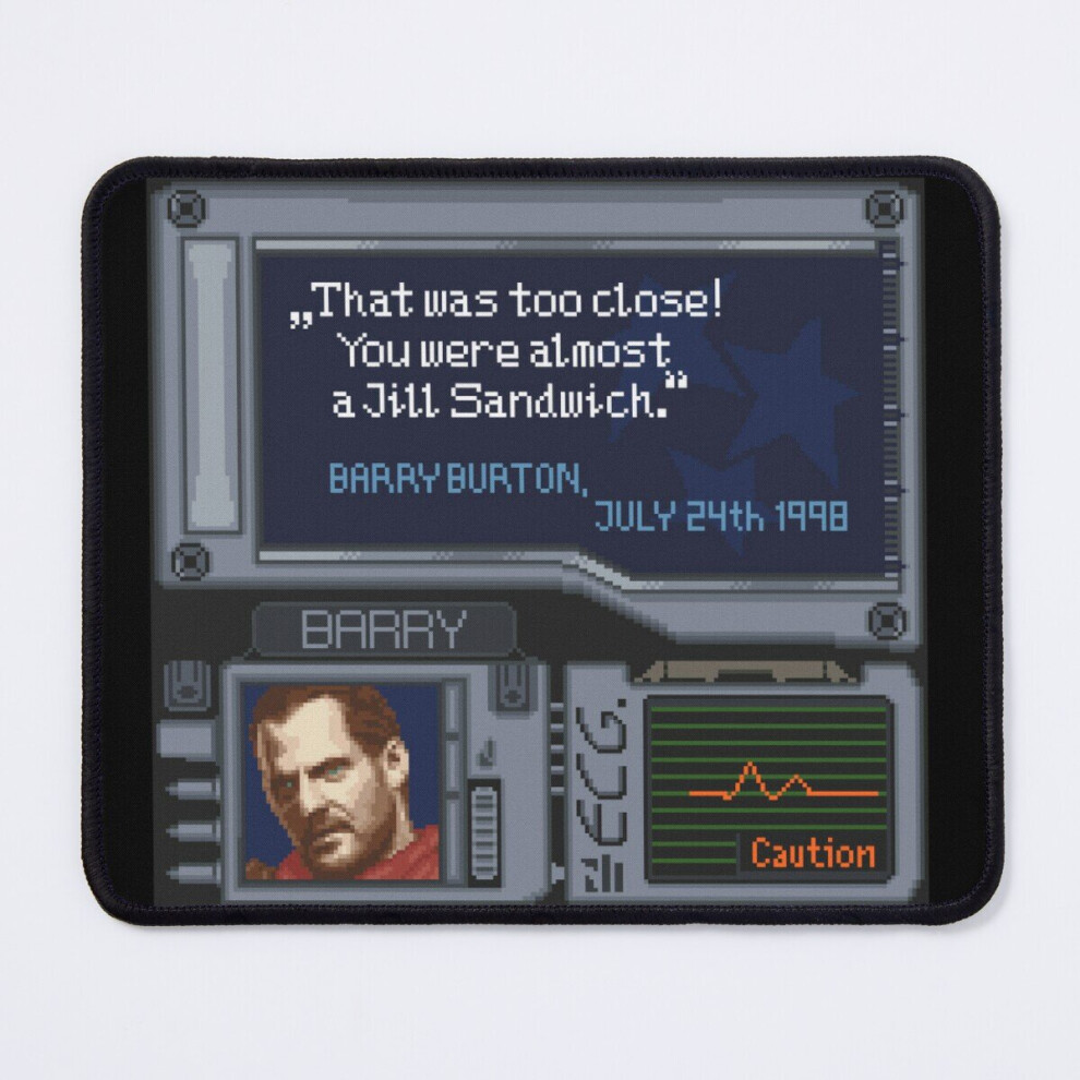 Mouse Pad Resident Evil Pixel Art 11.8 X 9.8 Inch Computer Mat Gaming Office Mousepad 7802738201048