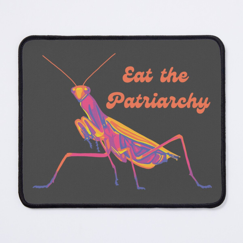 Mouse Pad Praying Mantis Will Eat The Patriarchy 11.8 X 9.8 Inch Computer Mat Gaming Office Mousepad 7802738178227