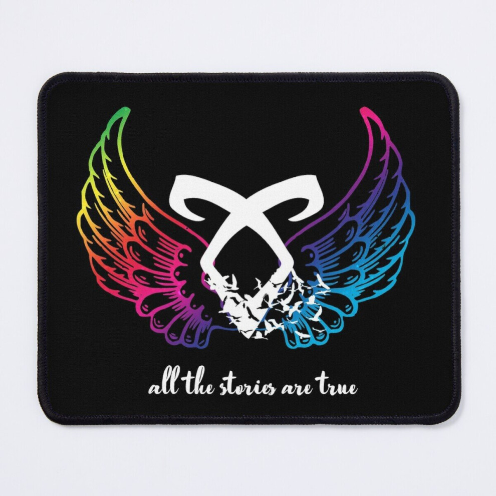 Mouse Pad Stories Are True 11.8 X 9.8 Inch Computer Mat Gaming Office Mousepad Black 7802738151367