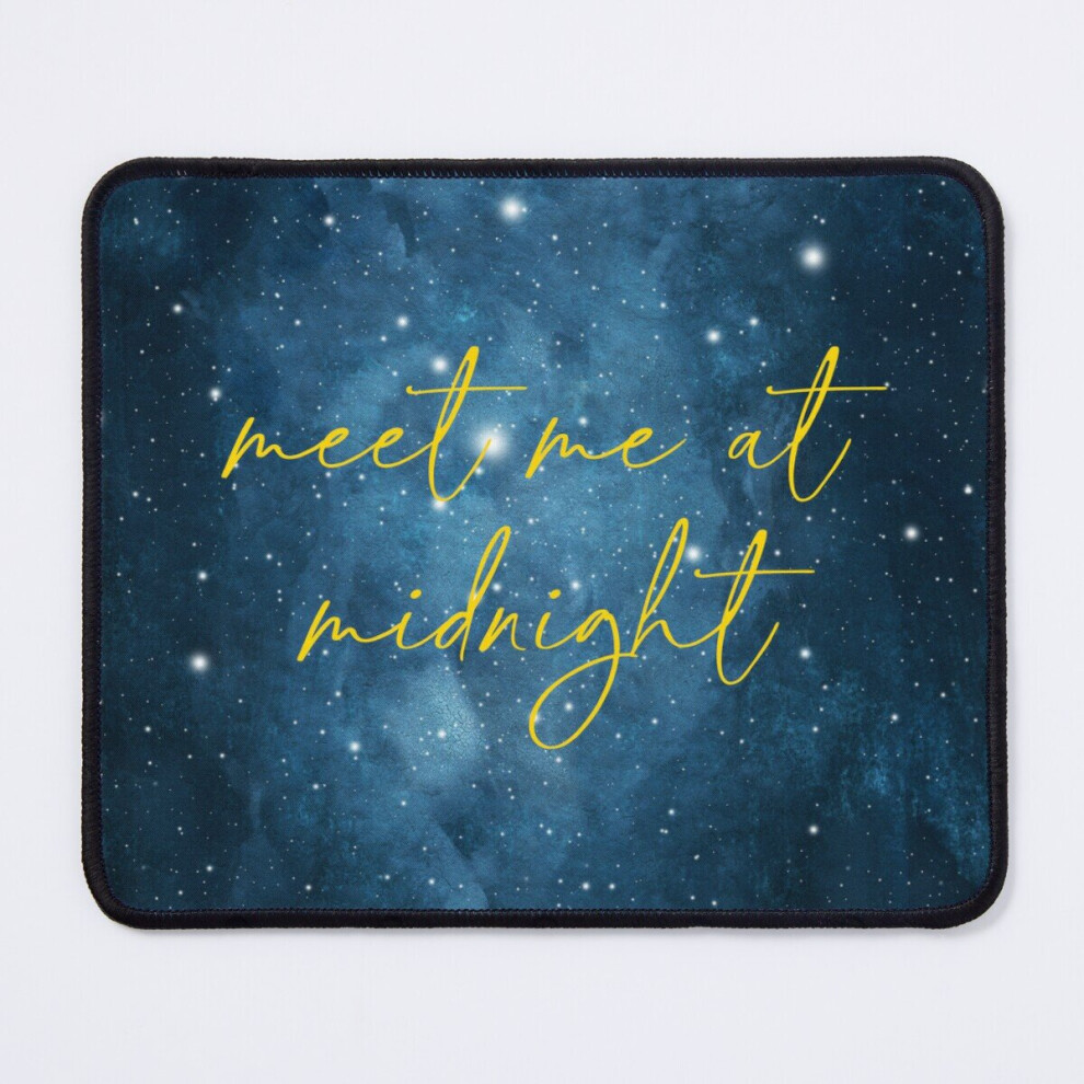 Mouse Pad Meet Me At Midnight (Starry) - Ts10 Midnights 11.8 X 9.8 Inch Computer Mat Gaming Office Mousepad 7802738137422