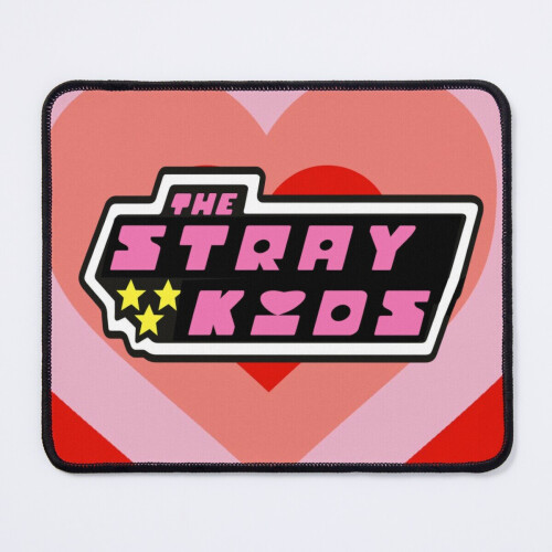 Mouse Pad Powerpuff Girls Stray Kids with hearts 11.8 x 9.8 inch ...