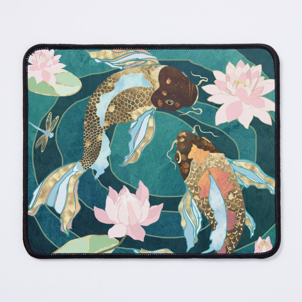 Mouse Pad Metallic Koi Iii 11.8 X 9.8 Inch Computer Mat Gaming Office Mousepad 7802738127461