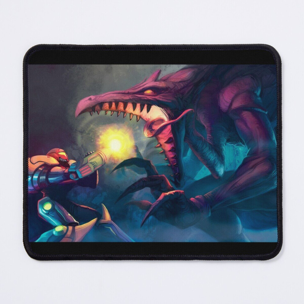 Mouse Pad Super Metroid Face-Off 11.8 X 9.8 Inch Computer Mat Gaming Office Mousepad 7802738138764