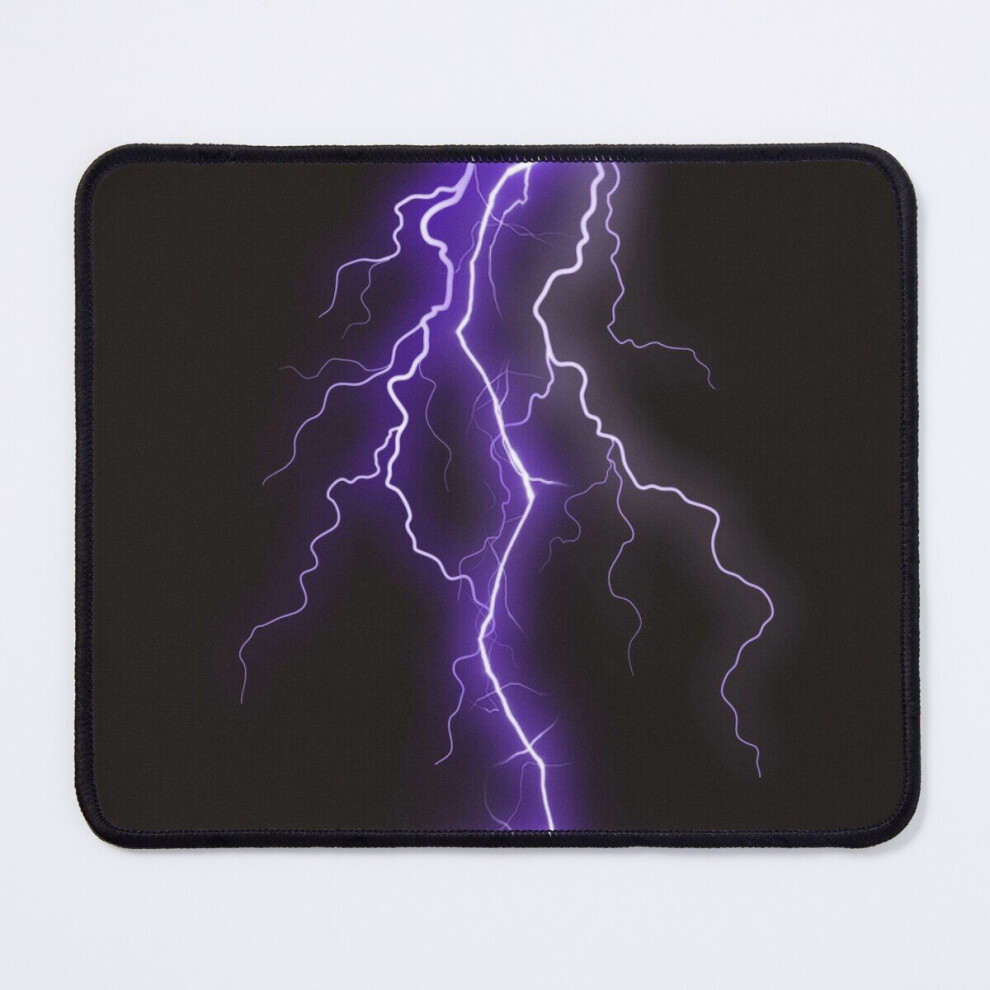 Mouse Pad Lightning 11.8 X 9.8 Inch Computer Mat Gaming Office Mousepad Blue 7802738155556
