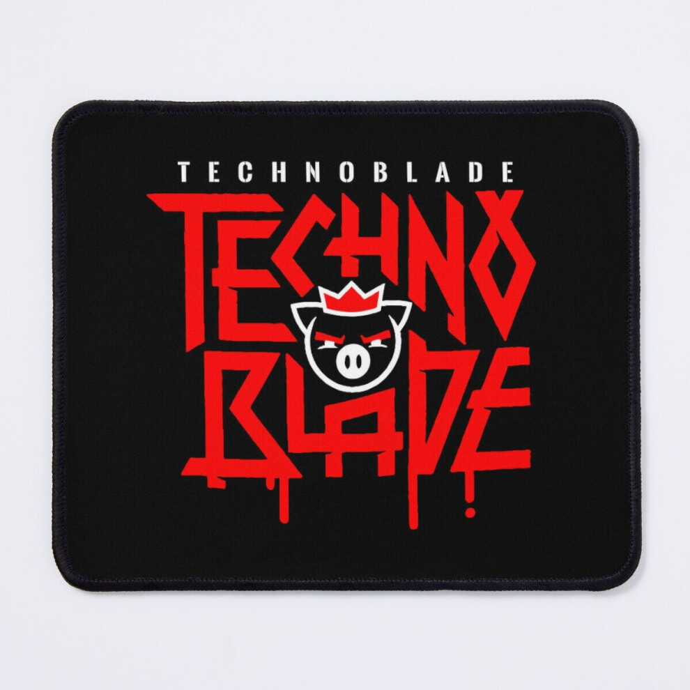 Mouse Pad Technoblade Logo 11.8 X 9.8 Inch Computer Mat Gaming Office Mousepad Red 7802738110296