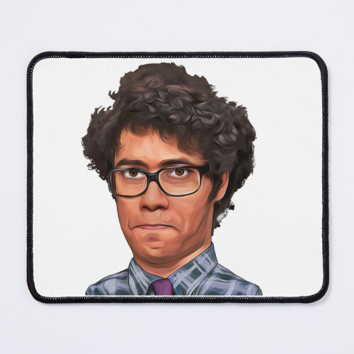 Mouse Pad The IT Crowd, Maurice Moss 11.8 x 9.8 inch Computer Mat Gaming Office Mousepad
