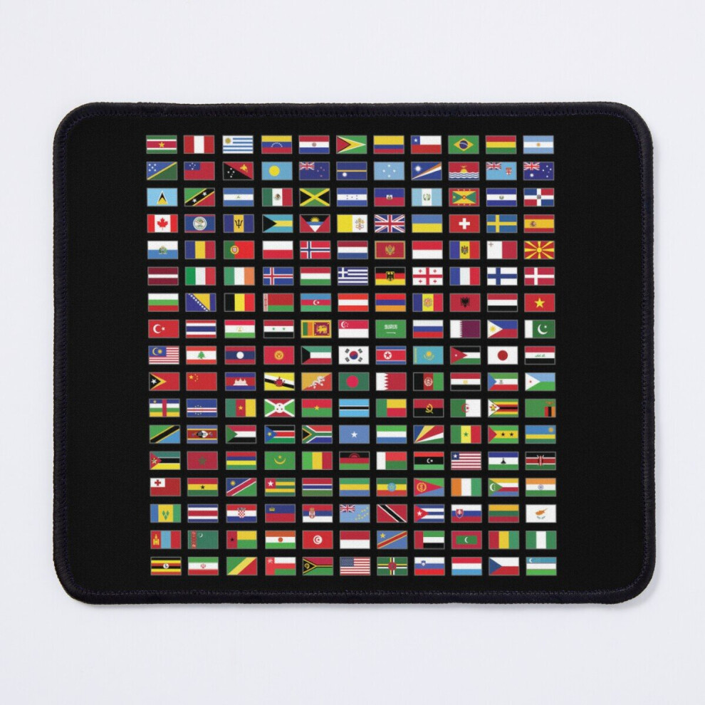 Mouse Pad Flags Of The Countries Of The World 11.8 X 9.8 Inch Computer Mat Gaming Office Mousepad 7802738155860