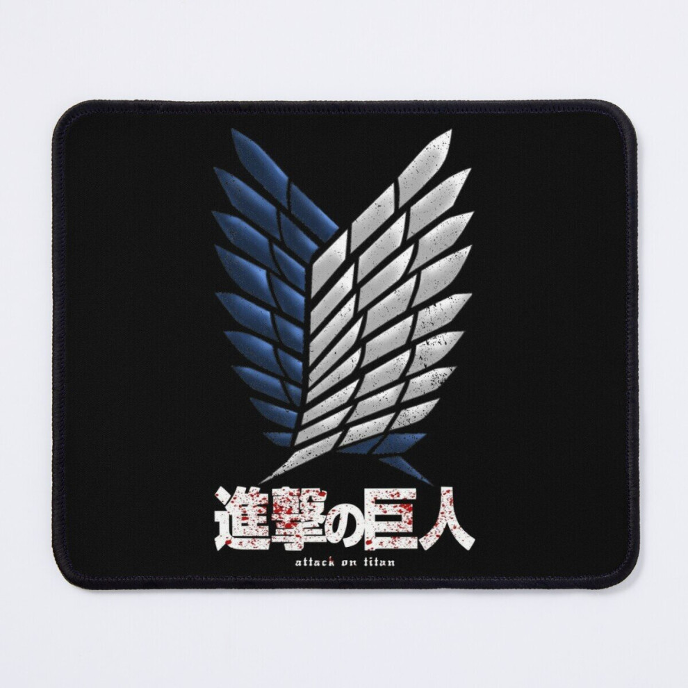 Mouse Pad Attack On Titan - Wings Of Freedom 11.8 X 9.8 Inch Computer Mat Gaming Office Mousepad 7802738142112