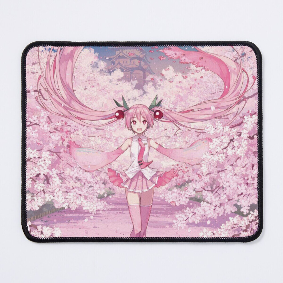Mouse Pad Sakura Miku 11.8 X 9.8 Inch Computer Mat Gaming Office Mousepad 7802738119916