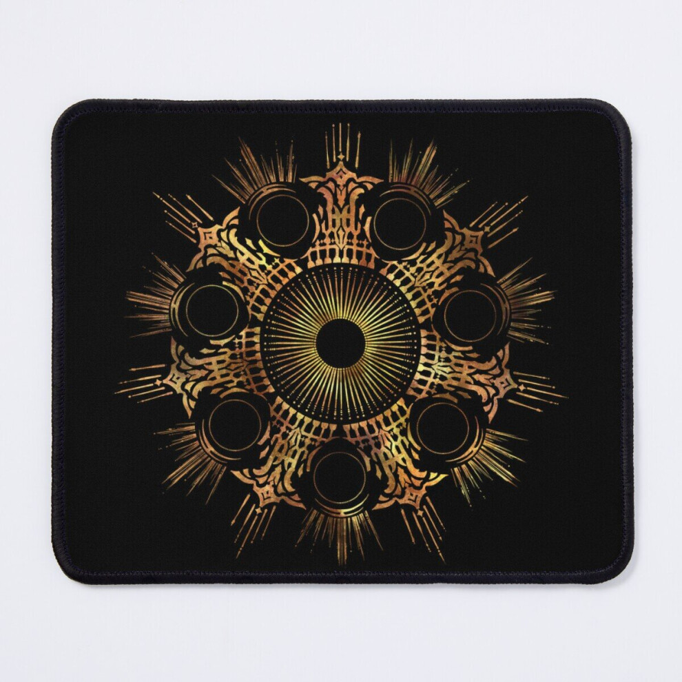 Mouse Pad The Sigil Of Azem (Gold) 11.8 X 9.8 Inch Computer Mat Gaming Office Mousepad Gold 7802738137538
