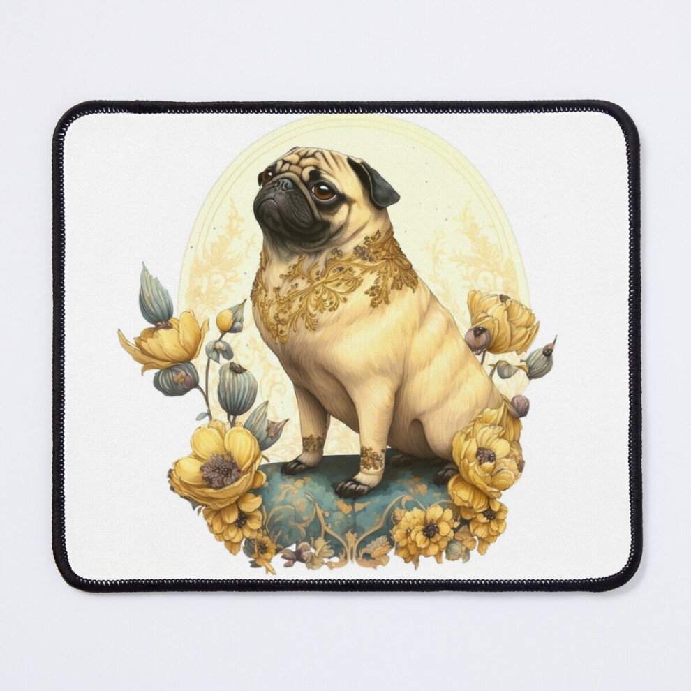 Mouse Pad Pug Heaven 11.8 X 9.8 Inch Computer Mat Gaming Office Mousepad 7802738129984