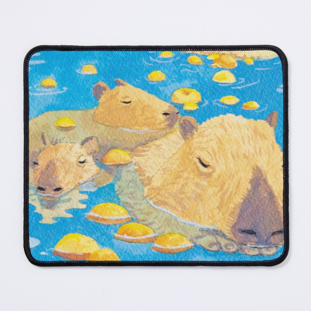 Mouse Pad Capybara Spa 11.8 X 9.8 Inch Computer Mat Gaming Office Mousepad 7802738146912