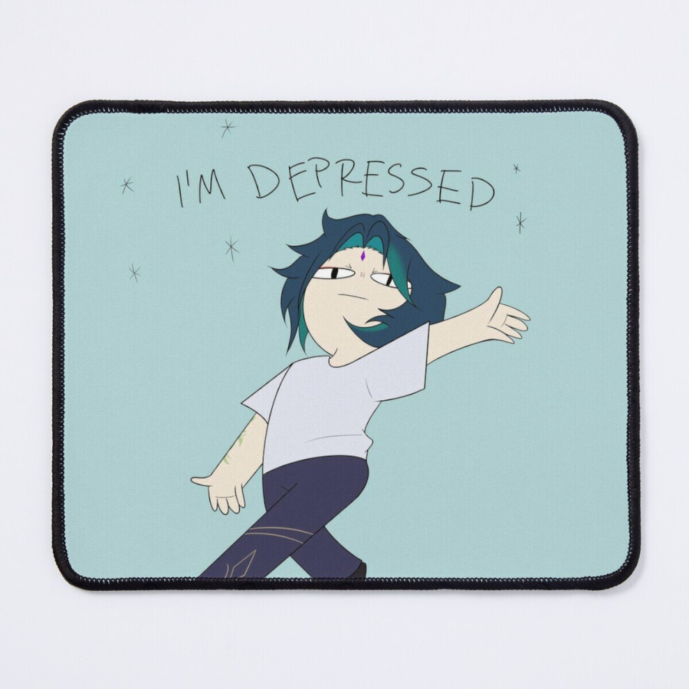 Mouse Pad Xiao Genshin Meme 11.8 X 9.8 Inch Computer Mat Gaming Office Mousepad 7802738130003