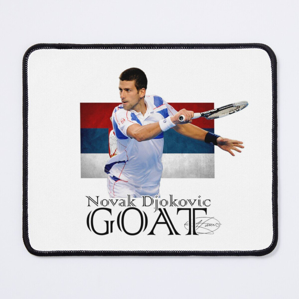 Mouse Pad Djokovic Goat 11.8 X 9.8 Inch Computer Mat Gaming Office Mousepad 7802738184259