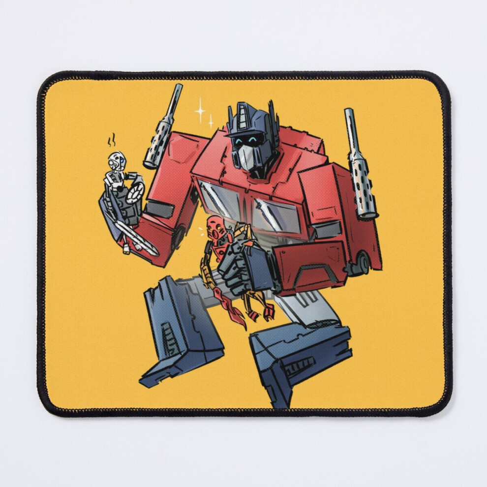 Mouse Pad Optimus Plays With Bionicles 11.8 X 9.8 Inch Computer Mat Gaming Office Mousepad 7802738137576