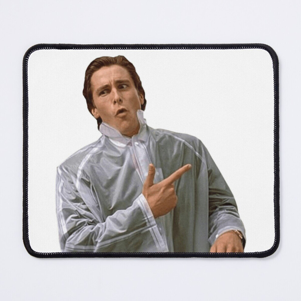 Mouse Pad Patrick Bateman American Psycho Meme 11.8 X 9.8 Inch Computer Mat Gaming Office Mousepad 7802738132557