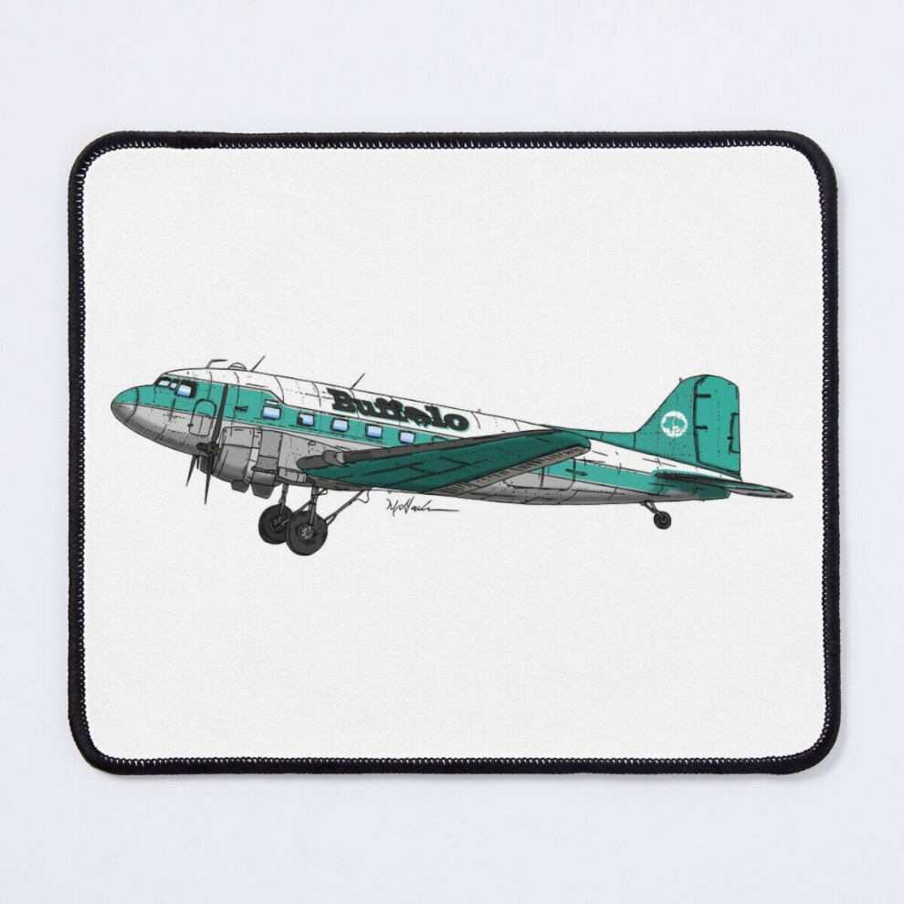 Mouse Pad Dc-3 Buffalo Airways 11.8 X 9.8 Inch Computer Mat Gaming Office Mousepad 7802738203189