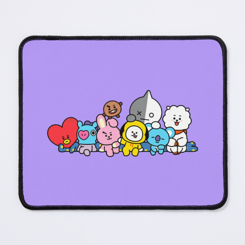 Mouse Pad BT21  11.8 x 9.8 inch Computer Mat Gaming Office Mousepad