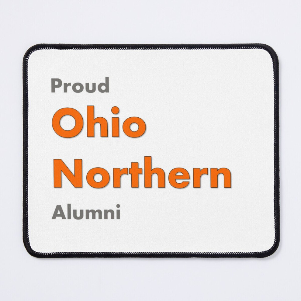 Mouse Pad Proud Ohio Northern Alumni 11.8 X 9.8 Inch Computer Mat Gaming Office Mousepad 7802738195859