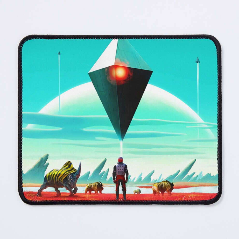 Mouse Pad No Mans Sky Human And Animals 11.8 X 9.8 Inch Computer Mat Gaming Office Mousepad 7802738153286