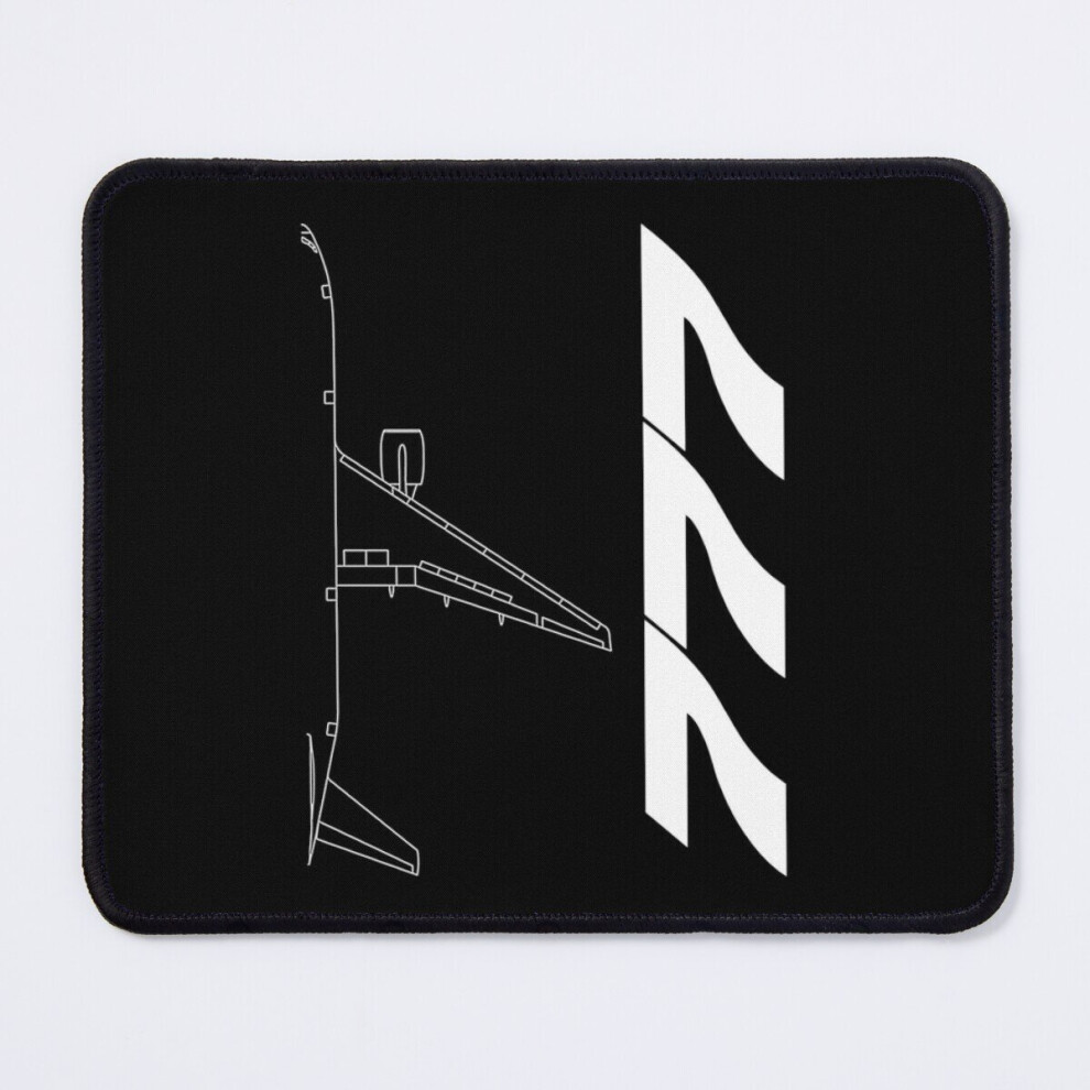 Mouse Pad Boeing 777 Top View 11.8 X 9.8 Inch Computer Mat Gaming Office Mousepad 7802738122619