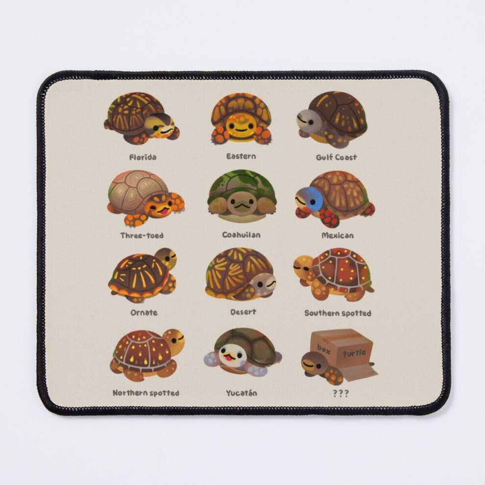 Mouse Pad Box Turtle 11.8 X 9.8 Inch Computer Mat Gaming Office Mousepad 7802738120073