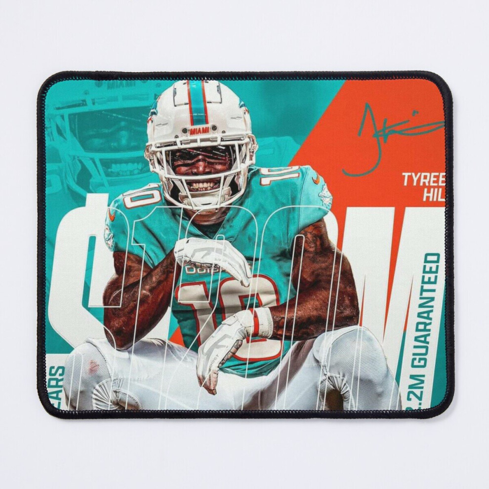 Mouse Pad Tyreek Hill Dolphins 11.8 X 9.8 Inch Computer Mat Gaming Office Mousepad 7802738173468