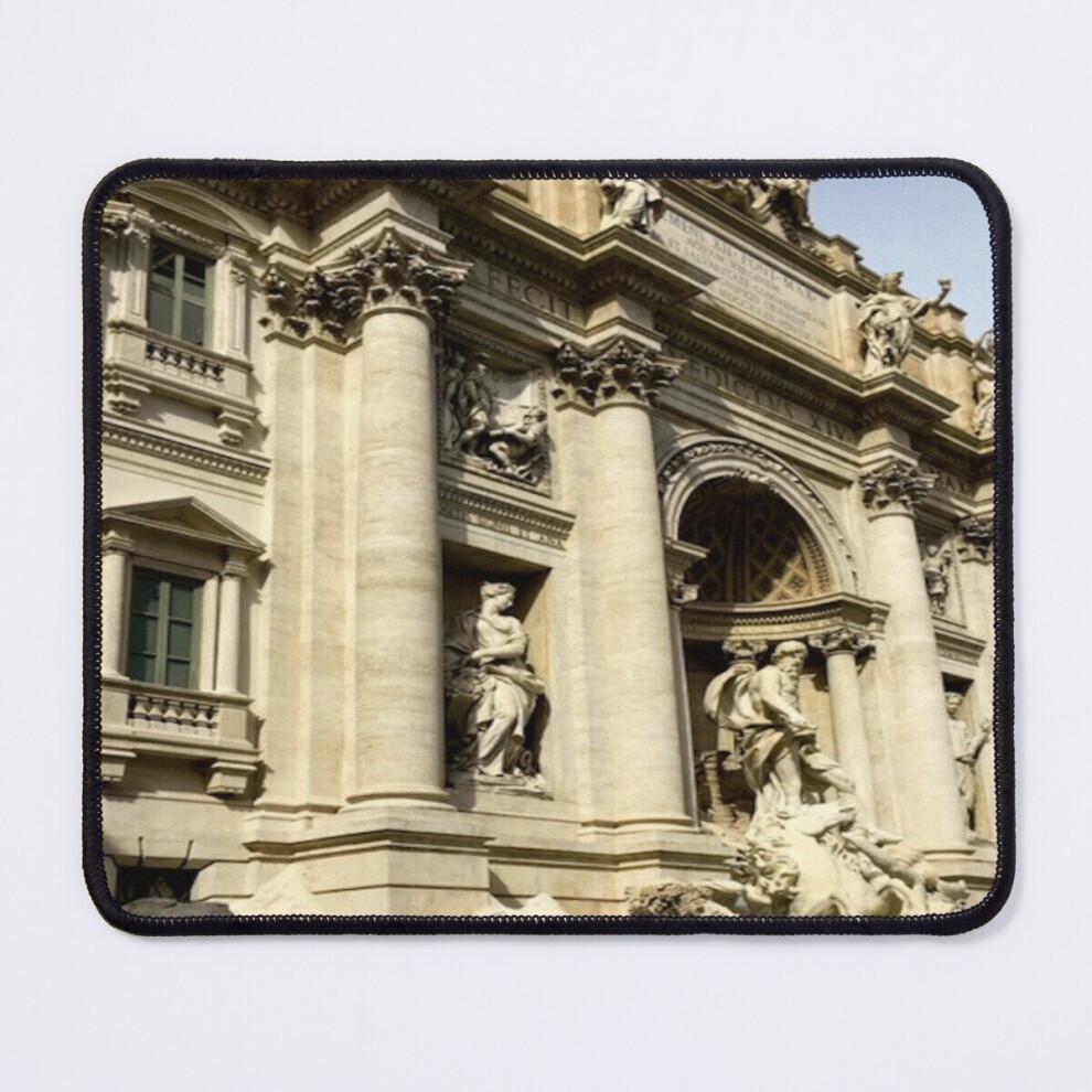 Mouse Pad Trevi Fountain In Rome, Italy 11.8 X 9.8 Inch Computer Mat Gaming Office Mousepad 7802738179408
