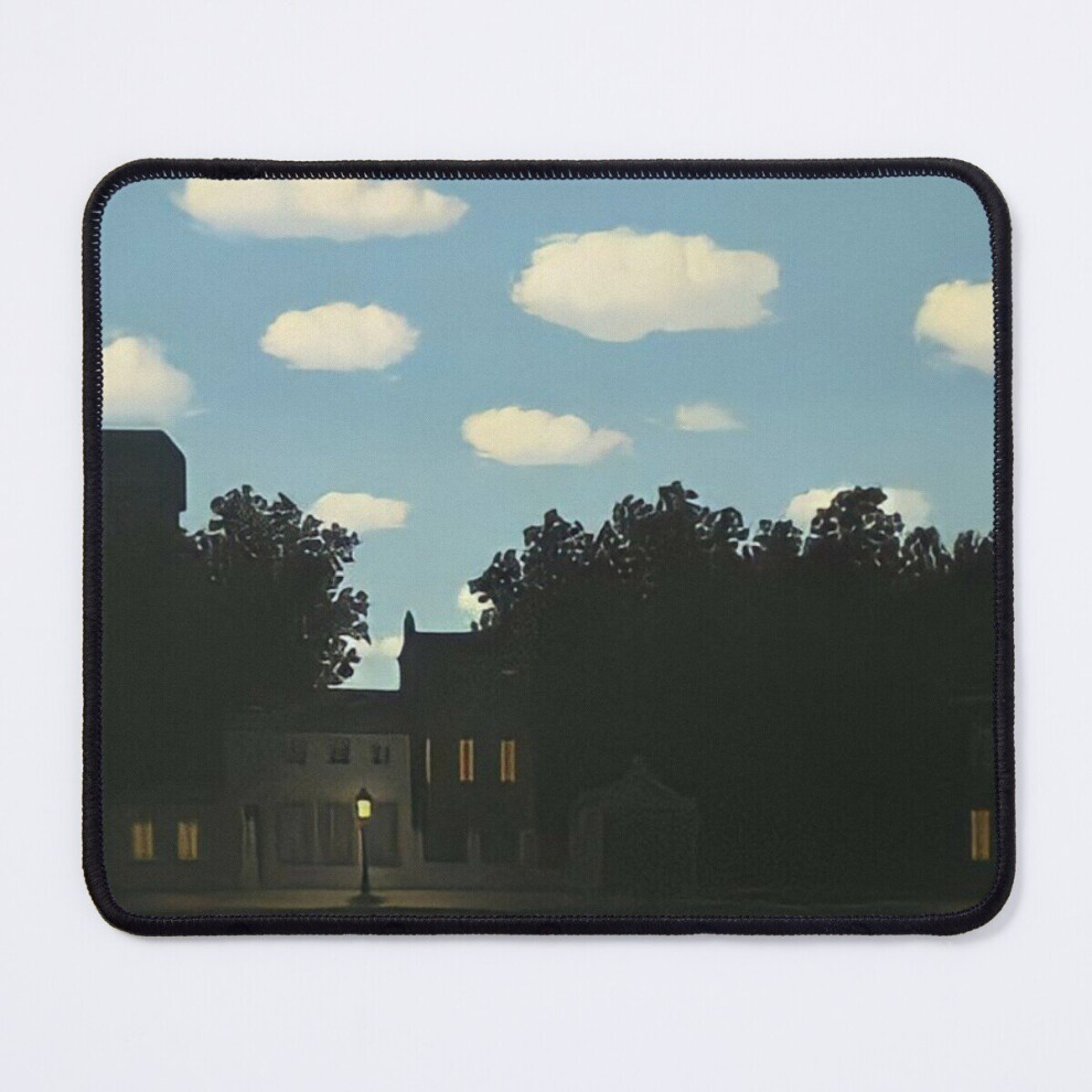 Mouse Pad Rene Magritte - Empire Of 11.8 X 9.8 Inch Computer Mat Gaming Office Mousepad Light 7802738197983