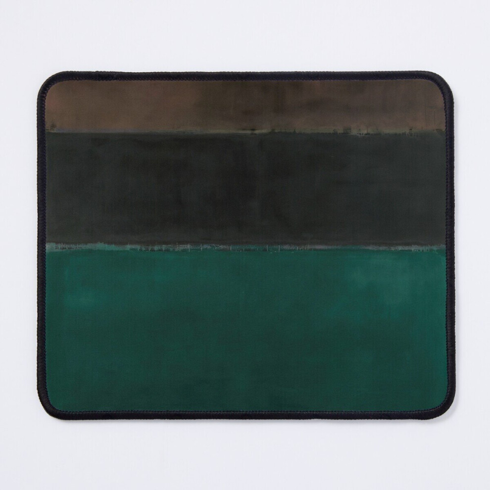 Mouse Pad Untitled (, Green, ) - Mark Rothko 11.8 X 9.8 Inch Computer Mat Gaming Office Mousepad Red/Brown/Black 7802738163339