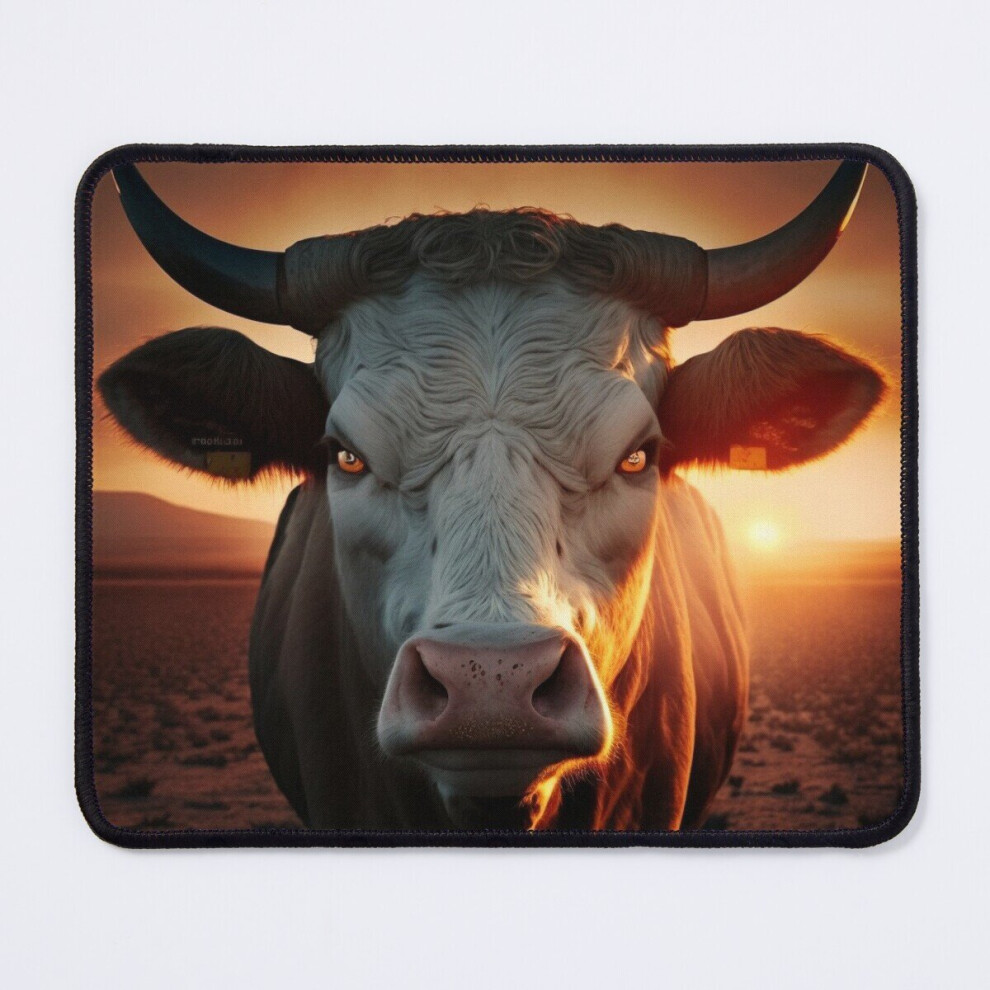 Mouse Pad Cow 11.8 X 9.8 Inch Computer Mat Gaming Office Mousepad 7802738191981