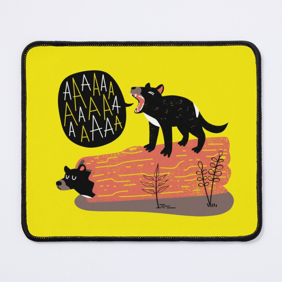 Mouse Pad Screaming Tasmanian Devil 11.8 X 9.8 Inch Computer Mat Gaming Office Mousepad 7802738157642