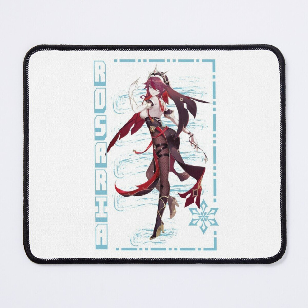 Mouse Pad Genshin Impact Rosaria 11.8 X 9.8 Inch Computer Mat Gaming Office Mousepad 7802738150421