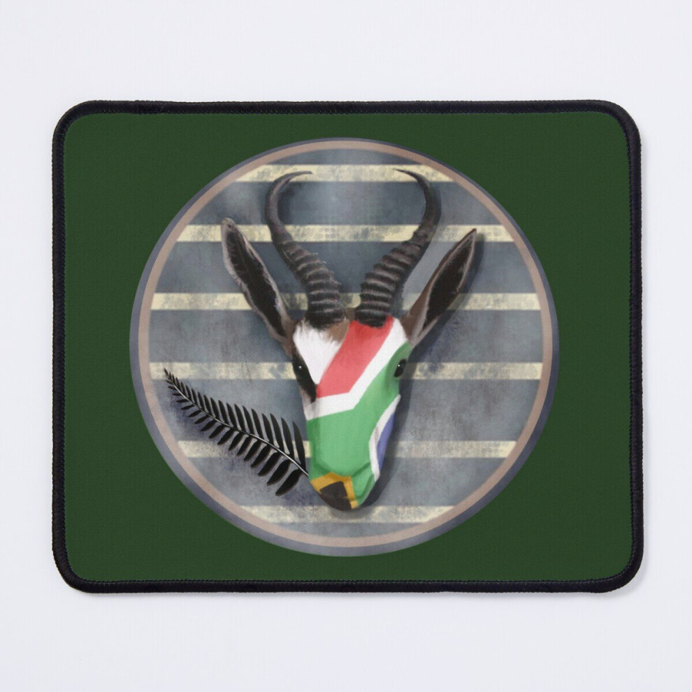 Mouse Pad Springbok Eating All Fern 11.8 X 9.8 Inch Computer Mat Gaming Office Mousepad Black 7802738140439