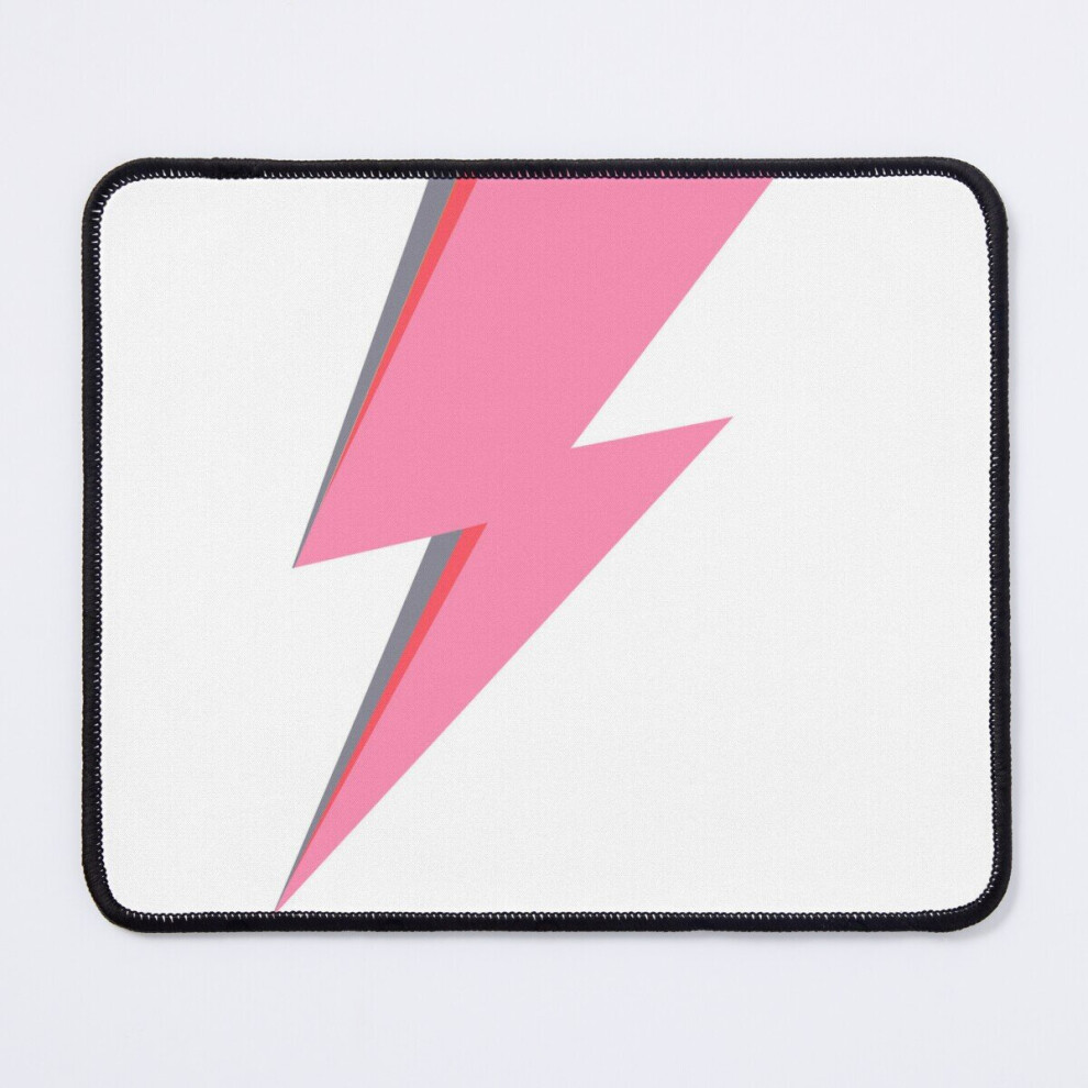 Mouse Pad Lightning Bolt 11.8 X 9.8 Inch Computer Mat Gaming Office Mousepad Pink 7802738167122