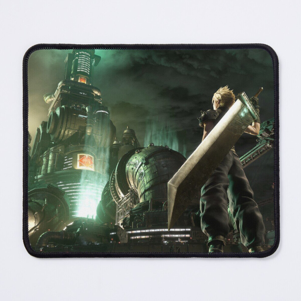 Mouse Pad Cloud Strife Vs Shinra [Remake] 11.8 X 9.8 Inch Computer Mat Gaming Office Mousepad 7802738137668