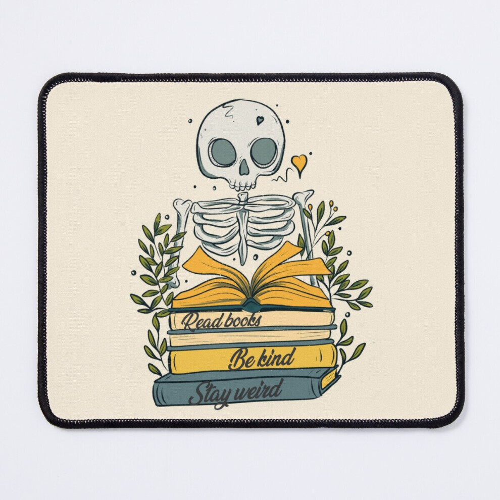 Mouse Pad Read Books Be Kind Stay Weird 11.8 X 9.8 Inch Computer Mat Gaming Office Mousepad 7802738130096