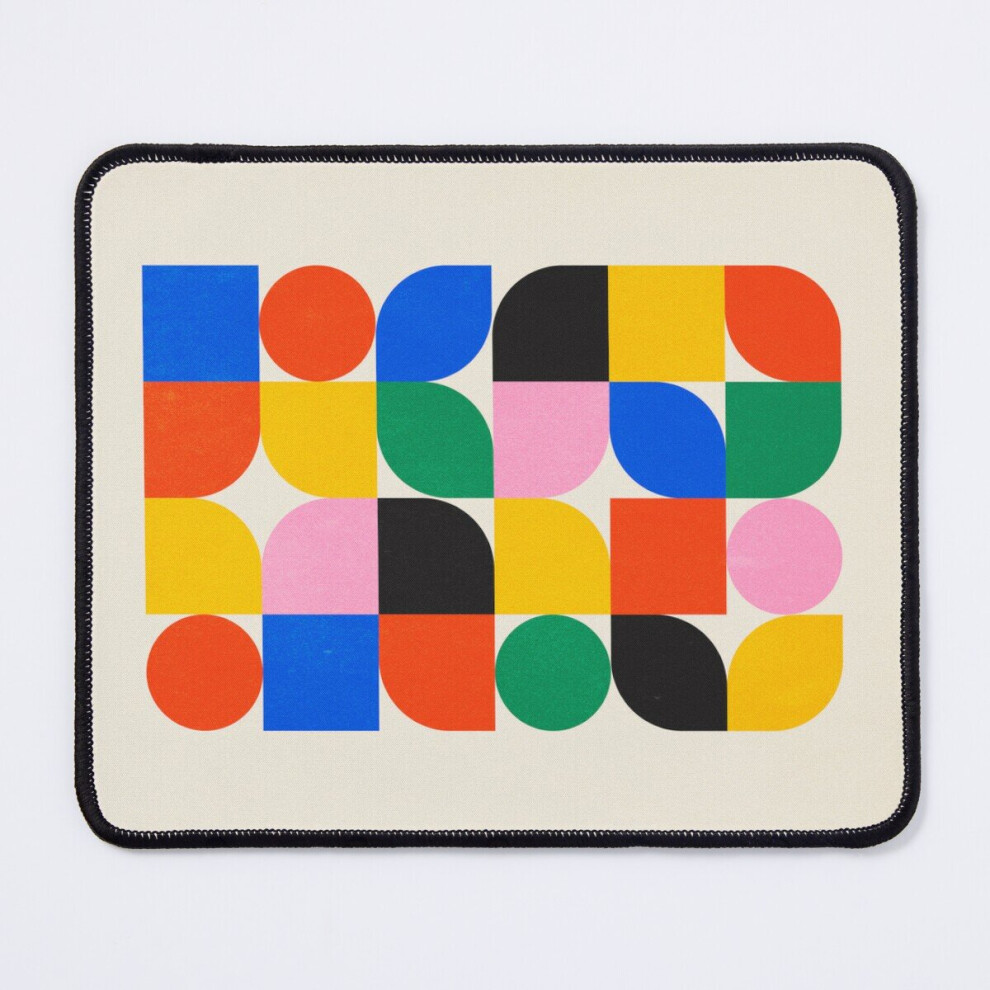 Mouse Pad Bauhaus 06: Exhibition 1923 Mid Century Series 11.8 X 9.8 Inch Computer Mat Gaming Office Mousepad 7802738177961