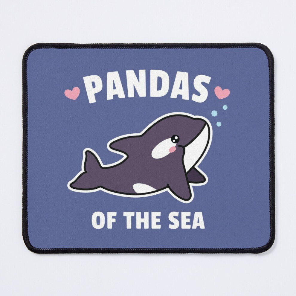 Mouse Pad Cute Orca Pandas Of The Sea Funny 11.8 X 9.8 Inch Computer Mat Gaming Office Mousepad 7802738203899