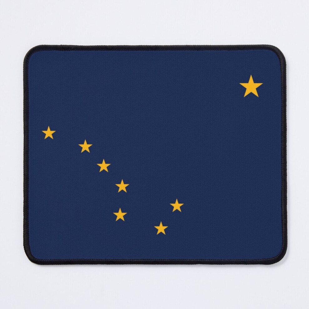 Mouse Pad Flag Of Alaska State, United States Of America 11.8 X 9.8 Inch Computer Mat Gaming Office Mousepad 7802738160116