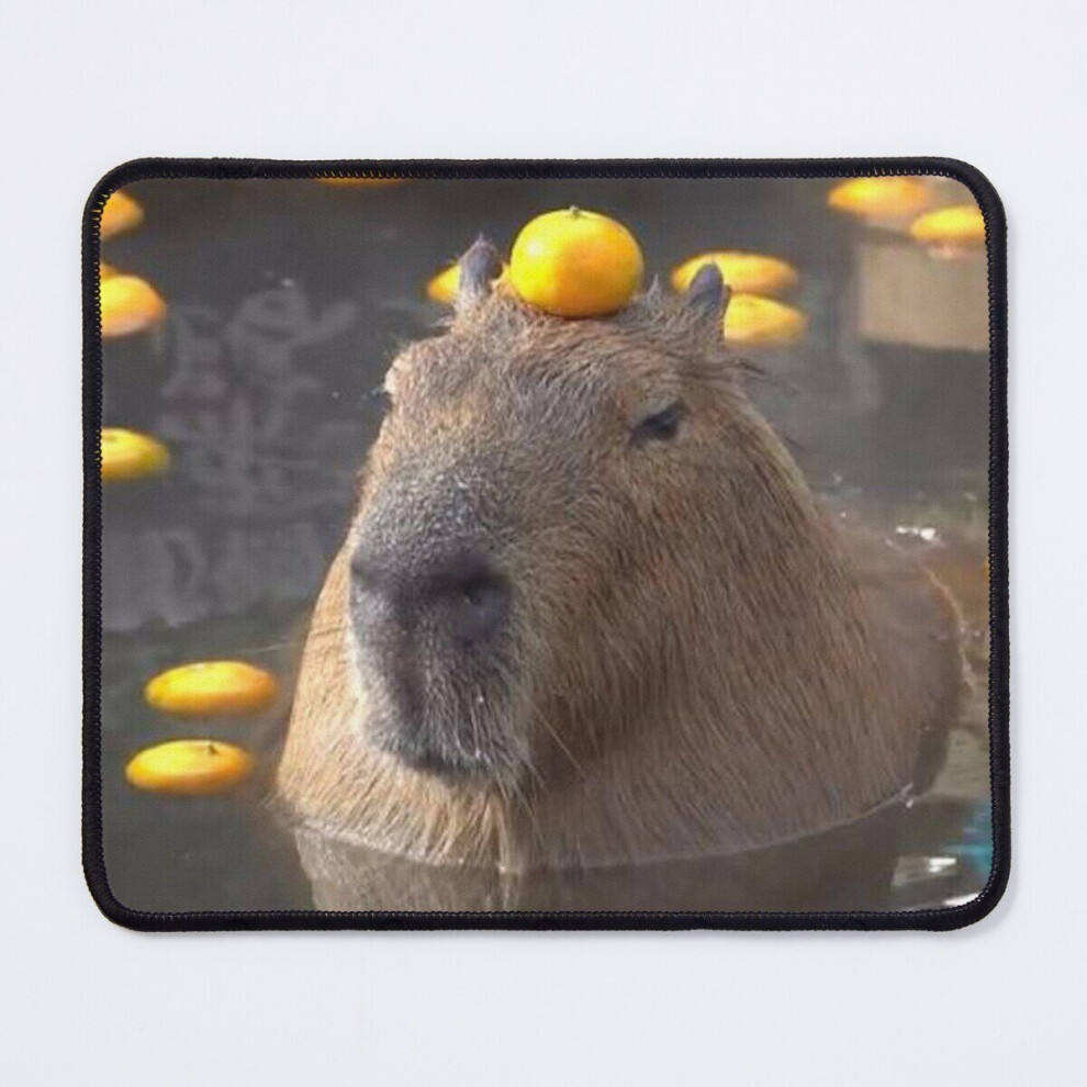 Mouse Pad Capybara With 11.8 X 9.8 Inch Computer Mat Gaming Office Mousepad Orange 7802738120127