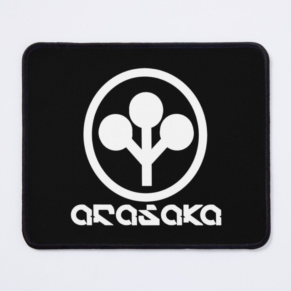 Mouse Pad Cyberpunk Arasaka Corporation Logo - 11.8 X 9.8 Inch Computer Mat Gaming Office Mousepad White 7802738162707